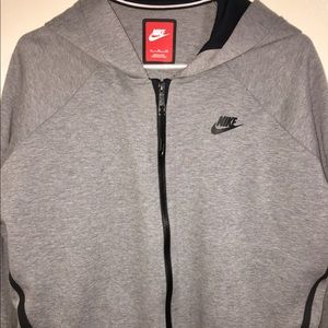 Nike Tech Fleece Knit Cocoon Parka Long Jacket